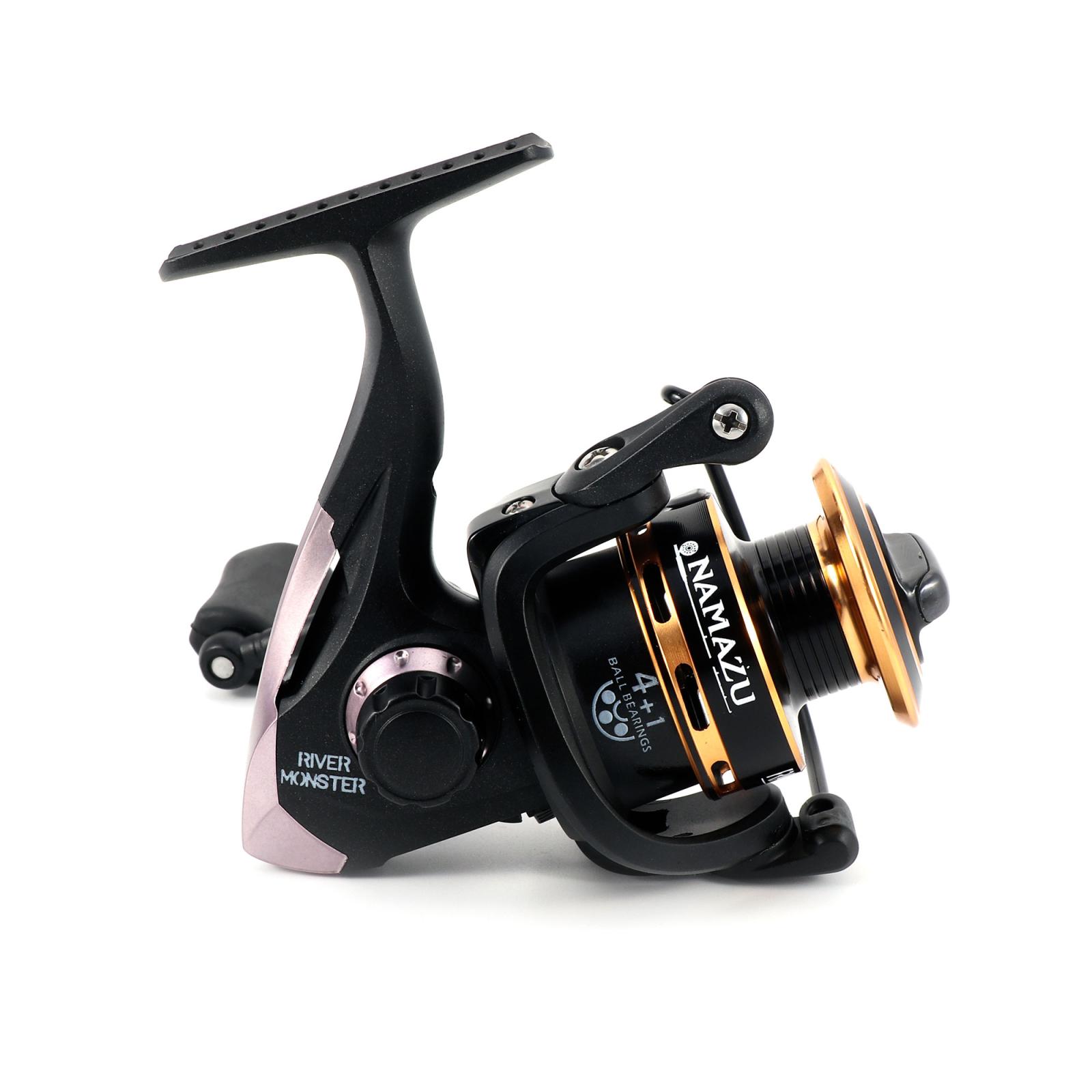 Катушка безынерционная Namazu River Monster RM1000, 4+1 подш., метал. шпуля - 7