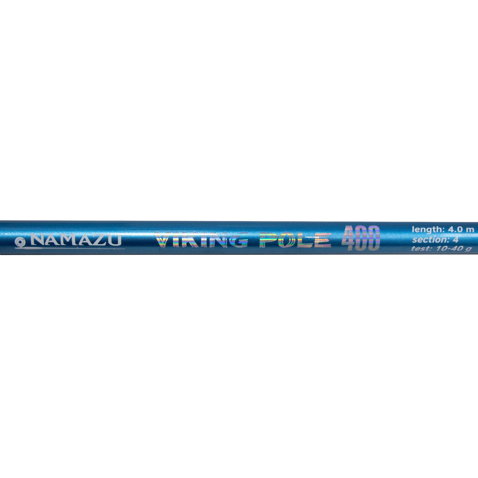 Удилище маховое б/к NAMAZU VIKING Pole , 4 м, тест 10-40 гр., IM7 - 2
