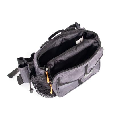 Сумка рыболовная "СЛЕДОПЫТ" Fishing Hip Bag T2, 27х23х17 см, цв. серый - 6