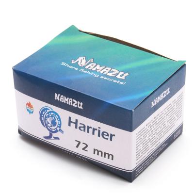 Катушка инерционная Namazu "Harrier", р. 7,2 см, черная - 5