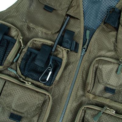 Жилет профессиональный рыболовный "СЛЕДОПЫТ" Fishing Mesh Vest Backpack, р. L - 5