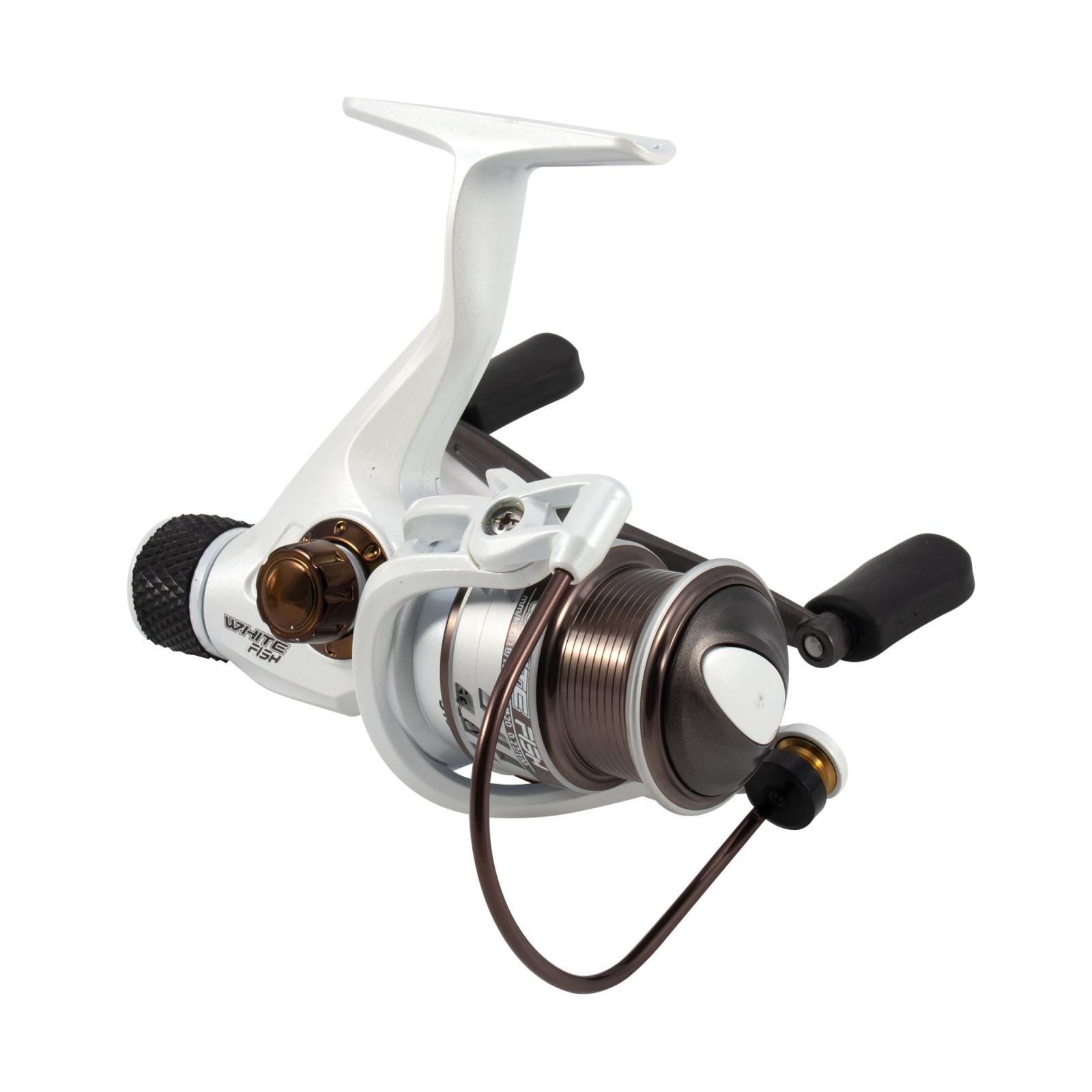 Катушка безынерционная Namazu White Fish WF2000, 4+1 подш., метал. шпуля + запасная графит. шпуля/20 - 3